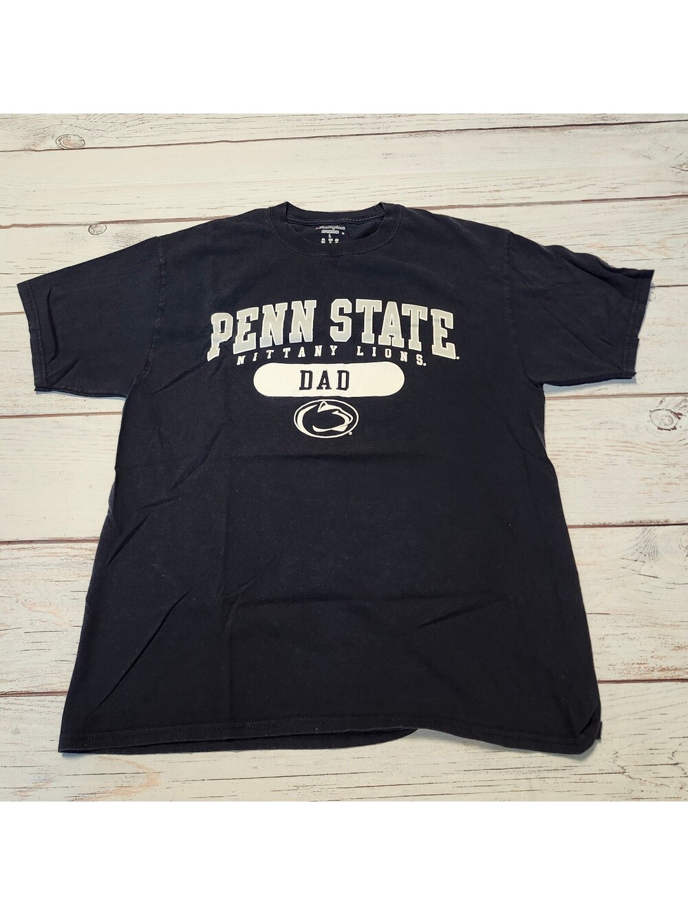 Champion Penn State Nittany Lions Dad Graphic T-Shirt Large